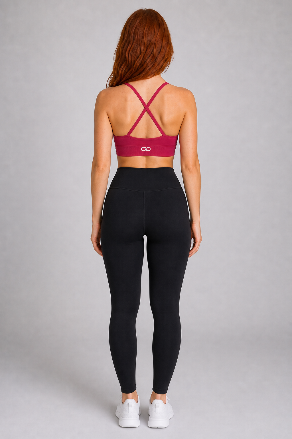 OOMEL CoreForm Cross-Back Training Bra - back