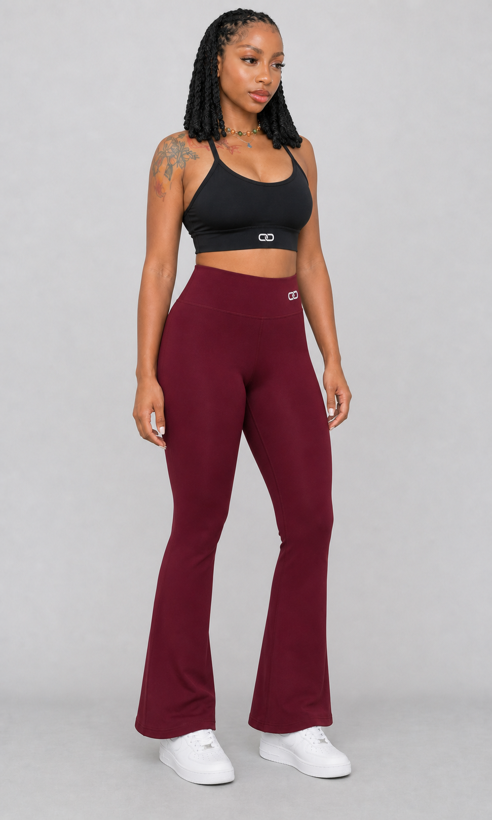 OOMEL Flexline Sculpt Flare Leggings side
