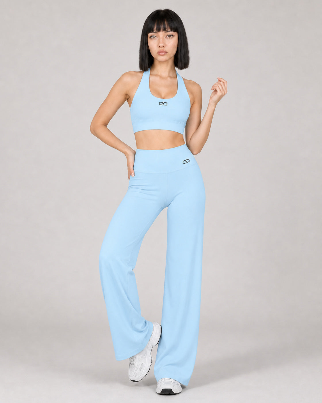 OOMEL CloudMotion Halter Wide-Leg Training Set — Full body
