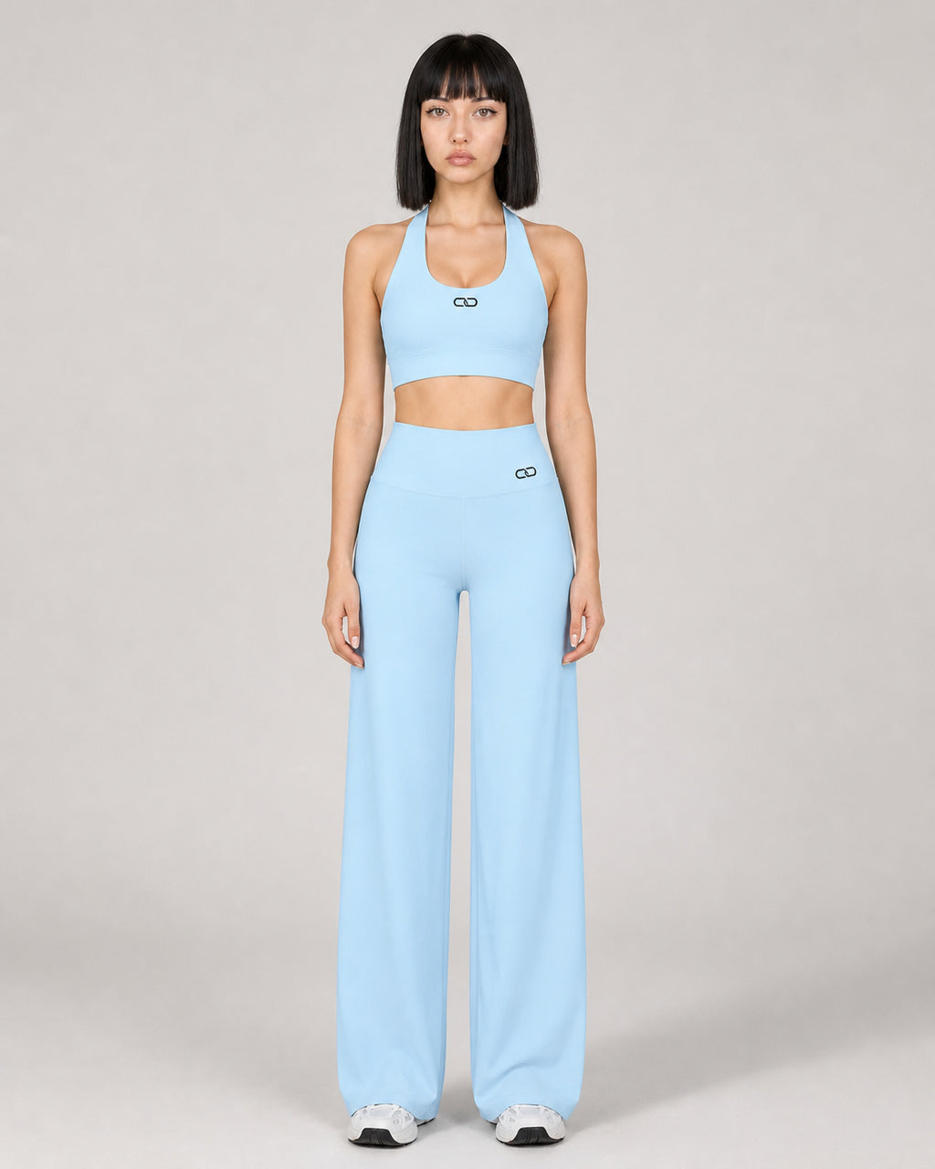 OOMEL CloudMotion Halter Wide-Leg Training Set — Hero / front
