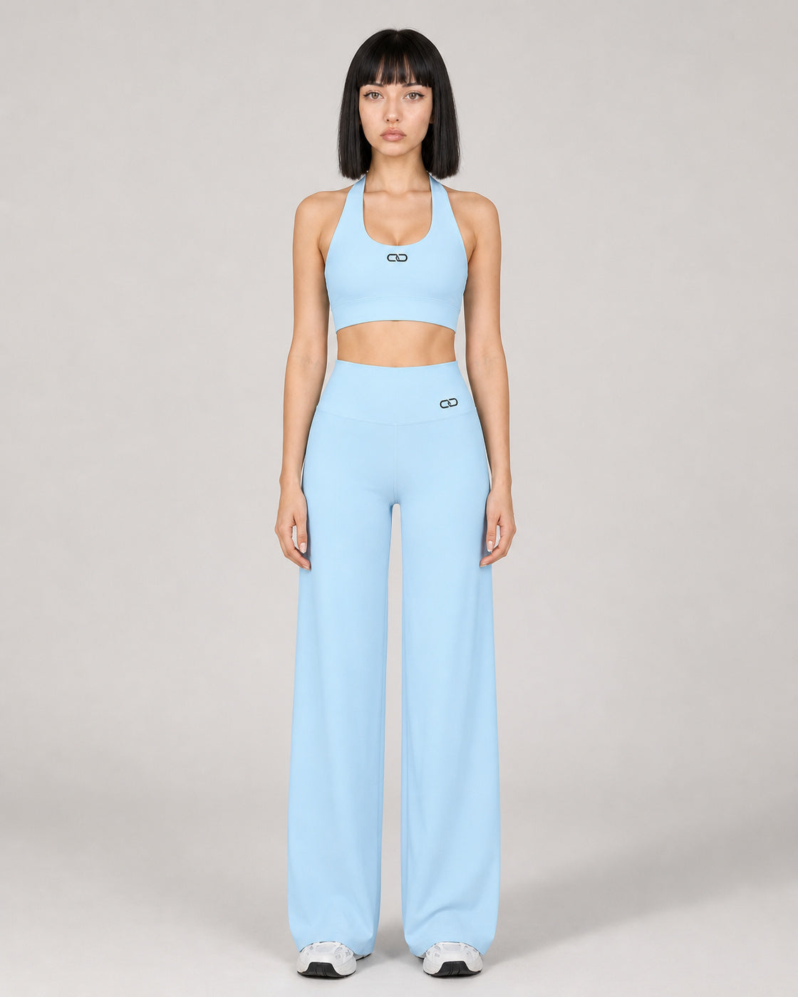 OOMEL CloudMotion Halter Wide-Leg Training Set — Hero / front