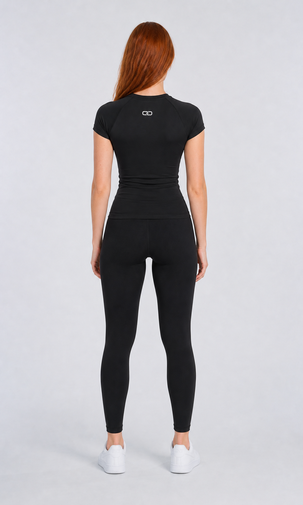 OOMEL Defy Seamless Training Top - back