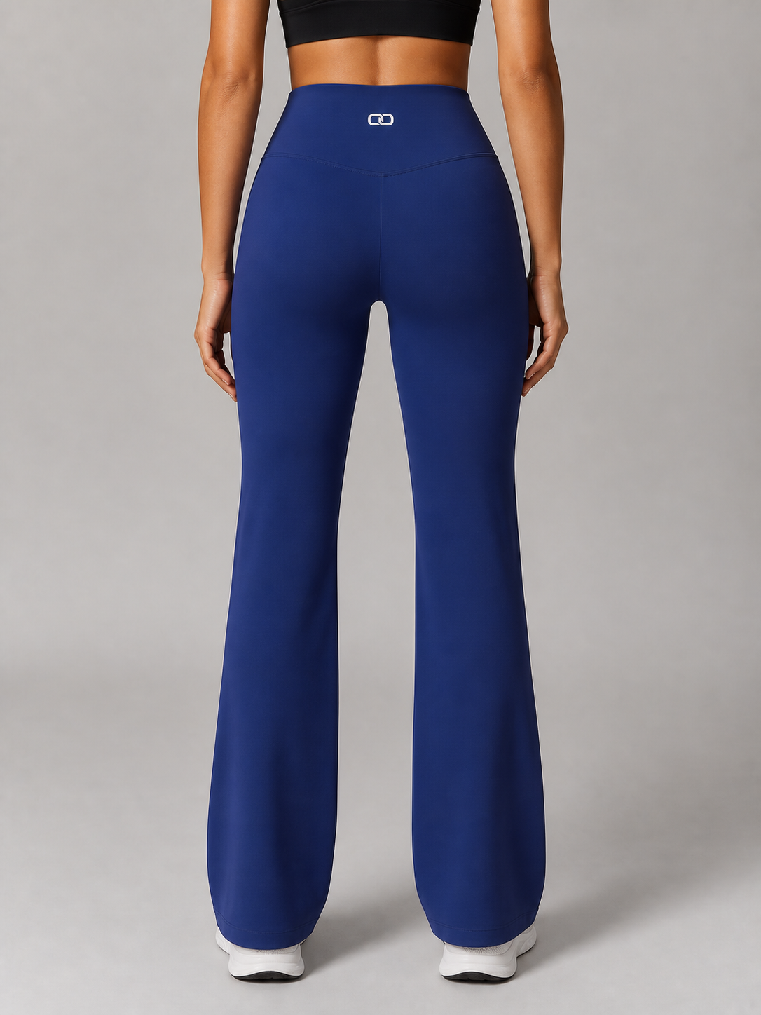 OOMEL Flexline Wide-Leg Flare Leggings - back