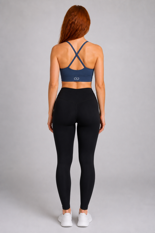 OOMEL CoreForm Cross-Back Training Bra - back