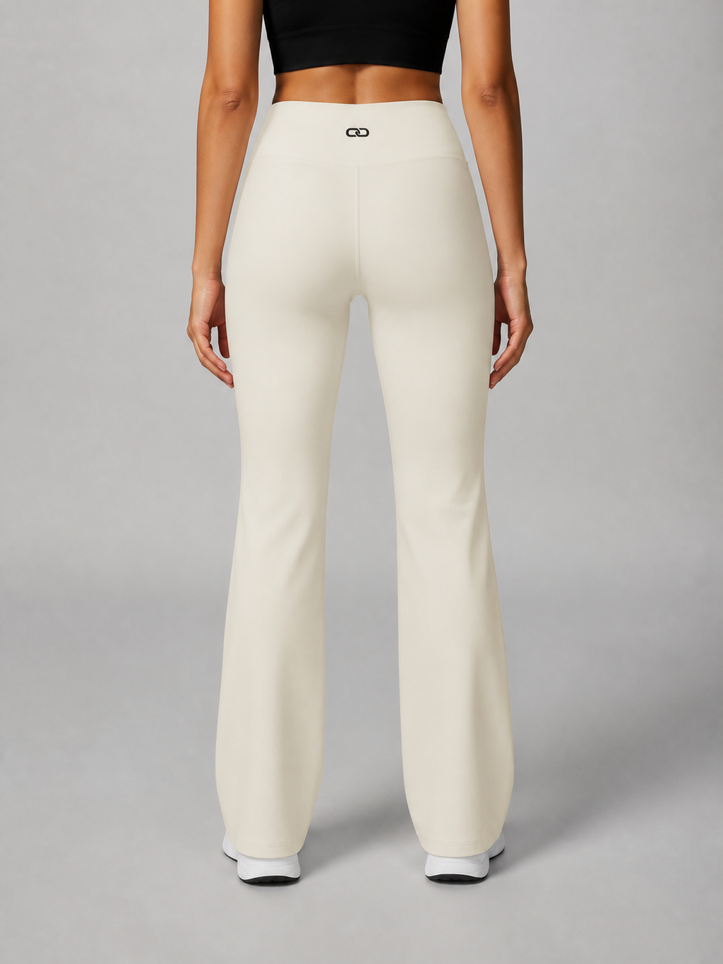 OOMEL Flexline Wide-Leg Flare Leggings - back