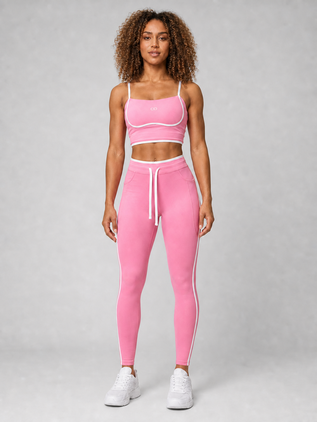 OOMEL LuxeMotion Piped Sculpt Active Set — full body